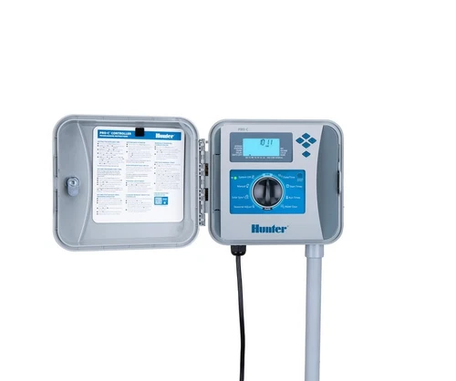 Hunter P2C-400 Outdoor/Indoor Modular 4+ Zone Controller | Front Panel Only