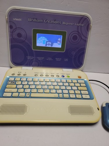 VTech Blue Brilliant Creations Baby Laptop - getestet funktioniert - Bild 7 von 7
