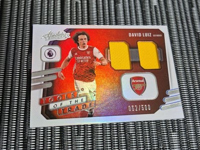 David Luiz /500 Player-worn Patch Panini Chronicles Tools of the Trade Arsenal