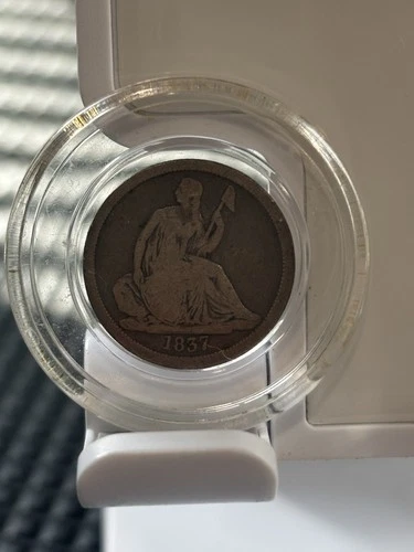 1837 Seated Liberty Dime Silver 10C Circulated Business Strike