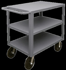 Durham HET-2436-3-5K-95, 3 Shelf Heavy Duty Service Cart, 24" x 36" x 39.5"