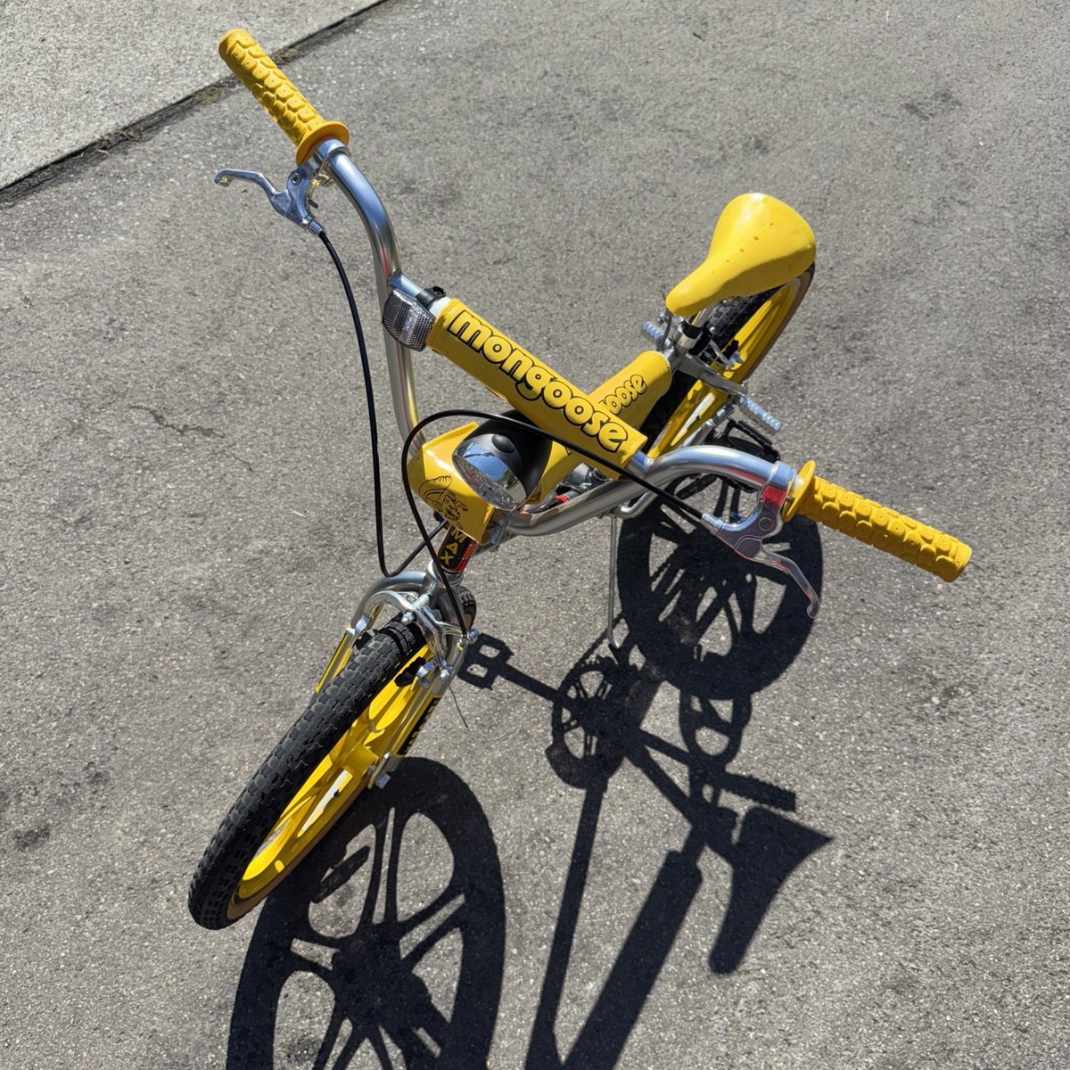 Mongoose Stranger Things R0995WMDS 20 inch BMX Bike - Yellow | eBay