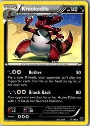 Krookodile 71/146 XY Base Set Rare