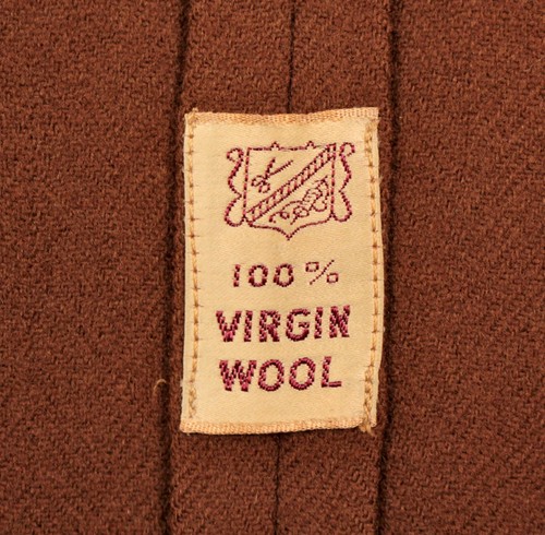 Blazer/chaqueta de lana marrón de colección años 50 para hombre talla M años 50 - Imagen 4 de 7