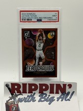 2024 Donruss JAYSON TATUM /55 Zero Gravity Red Fireworks #1 PSA 9