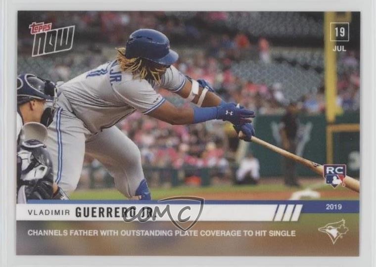 2019 Topps Now /629 Vladimir Guerrero Jr #535 w7h