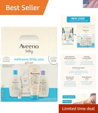 Welcome Little One Baby Skincare Gift Set - 5 Essential Products for Newborns