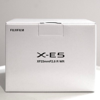 FUJIFILM X-E5 XF23mm F2.8 R WR Lens Kit Silver Brand New Unopened