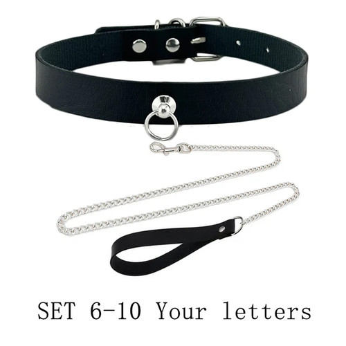 Pu Leather Daddy Collar Punk O-Ring Buckled Custom Radiant Fun Necklace Choker - Picture 28 of 30