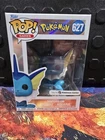 Vaporeon 627 Pearlescent Funko Pop Pokemon Center Exclusive + Protector