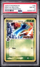 PSA 8 Dratini Reverse Holo #46 2006 Pokemon Ex Dragon Frontiers 120587705