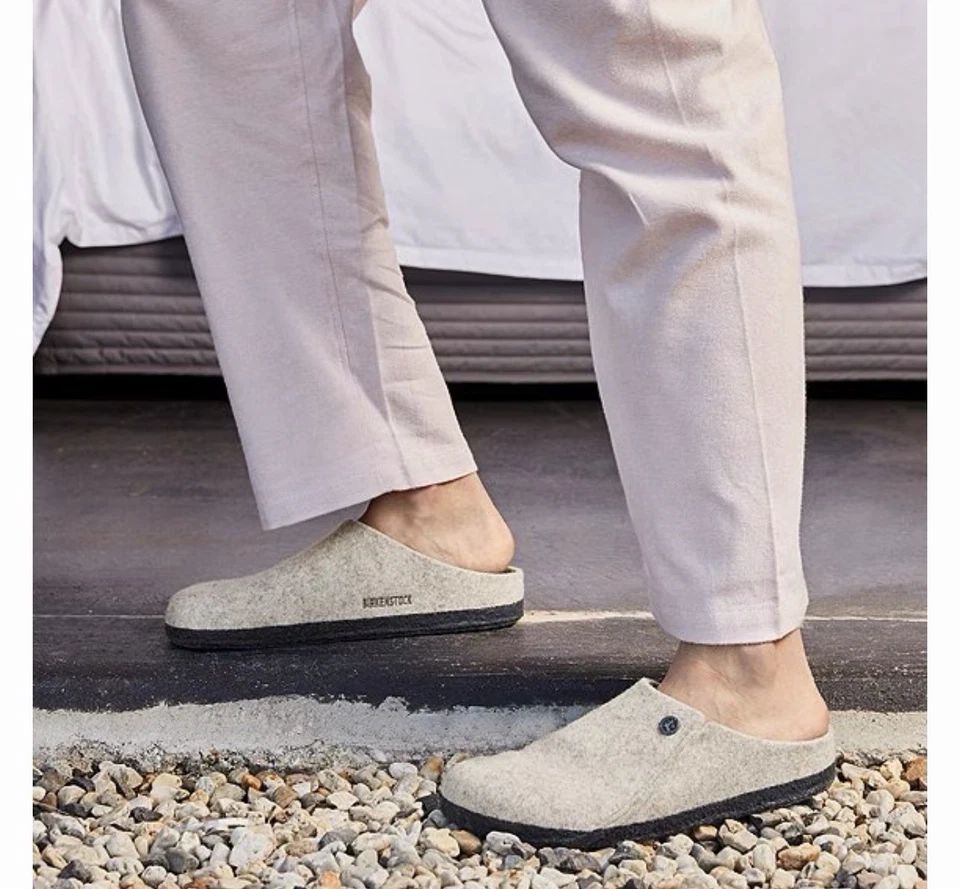 ¡¡Mulas Birkenstock Zermatt remache piel de oveja deslizables!!(38 euros) Estrecho 7 EE. UU. Foto 4 de 4