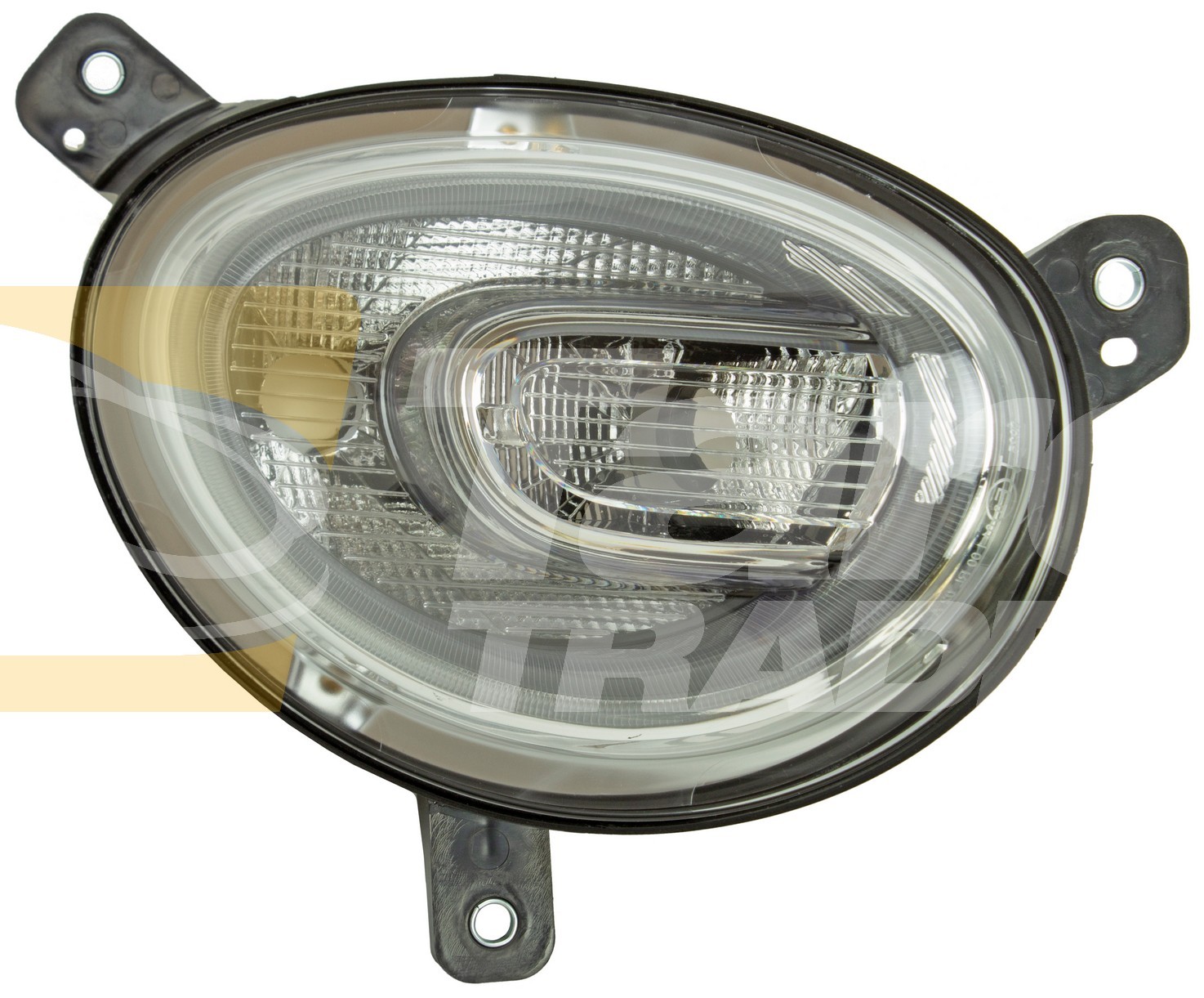 Phare de jour droite pour Fiat 500 X 2015-2019 halogène transparent côté passager