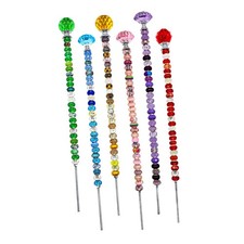 Gartenstecker-Perlen-Sets, Außendekorationen, Dekorative Blumentopfdekoration