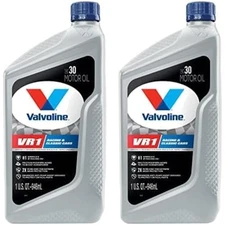 High-Performance VR1 Racing SAE 30 Oil (2 Quarts) - Supports Powerful Engines
