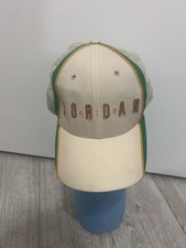 Vtg Jordan Nike Jumpman Air Classics Legacy 91 L91 Snapback Hat Cap Rasta Beige