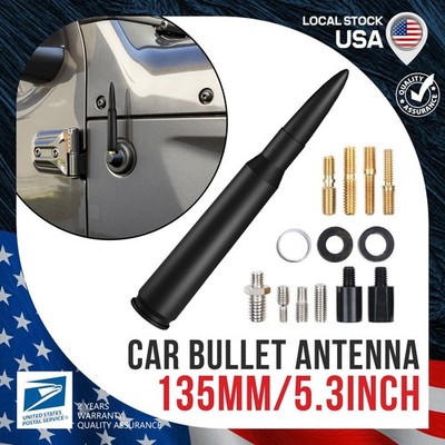 5.3inch OEM QUALITY BULLET ANTENNA 50 CAL CALIBER For 1990-2021 Ford F-150