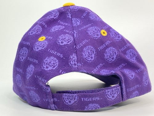 LSU Tigers Ball Cap Adjustable Captivating Headgear Officially Licensed Hat - Picture 5 of 9