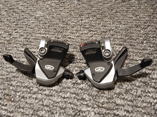 Shimano Deore LX 3x9 fach Schalthebel SL-M570 schwarz sehr guter Zustand Retro MTB