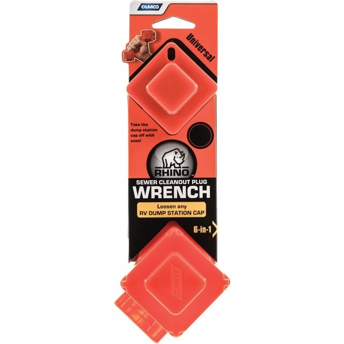 Camco RhinoFLEX RV Sewer Cleanout Plug Wrench 39755 Camco RhinoFLEX 39755
