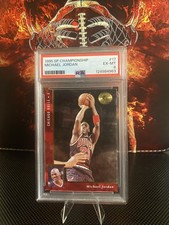 1995-96 Upper Deck Michael Jordan SP Championship Gold Foil #17 Chicago Bulls