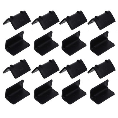 TEHAUX 100 Pcs Plastic Corner Guards 2.16X1.18X1.18 Inch Cargo Corner Protect...