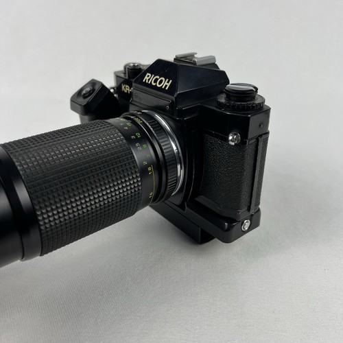 Vintage Ricoh KR-10 80-200mm SLR Film Camera Made in Japan Clean READ - Picture 13 of 13