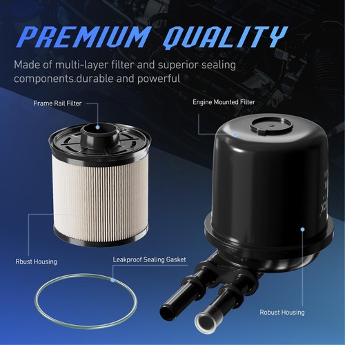 FD-4615 6.7 Powerstroke Ford Diesel Fuel Filter: 2011-2016 Ford F250 F350 F45... - Picture 4 of 6
