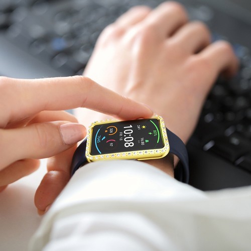 `Etui kompatybilne z Watch Fit Smartwatch Intarsje Odporny na wstrząsy Bumper - Zdjęcie 5 z 5