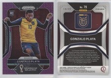 2022 Panini Prizm World Cup Qatar Purple Mojo /49 Gonzalo Plata #79 Rookie RC