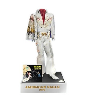 elvis出品 The Bradford Exchange #1 Elvis Presley Illuminated Jumpsuit