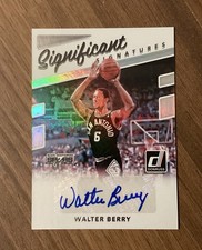 207-18 Panini - Donruss Significant Signatures #SS-WB Walter Berry