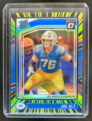 2024 Donruss Optic Joe Alt Electricity Rated Rookie #15/75 Chargers - Picture 1 of 2