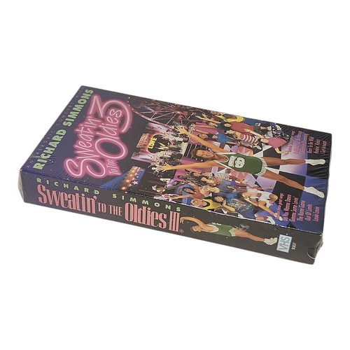 Richard Simmons - Sweatin' to the Oldies 3 (VHS, 1993) New Sealed Exercise - Picture 3 of 7