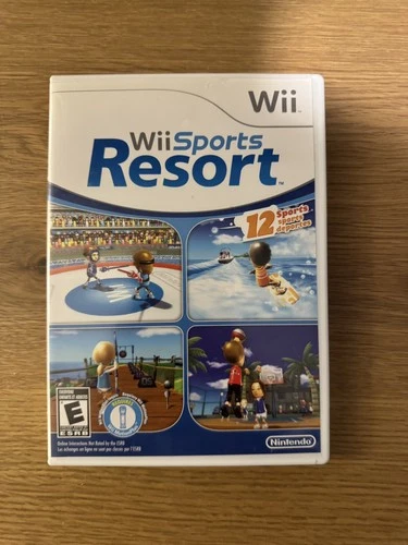 New ListingWii Sports Resort Nintendo Wii Video Game Disc with Case and Manual, Complete!
