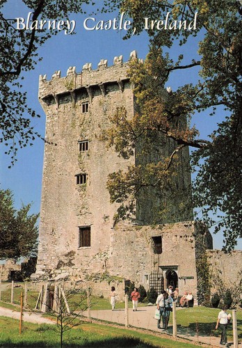 Lot of 4 Blarney Castle Ireland Vintage 4x6 Unposted PC - Picture 2 of 9