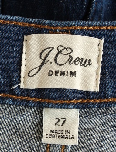 J. Crew Skirt Women’s 27 Blue A Line Denim Pockets Stretch Cotton - Picture 7 of 8