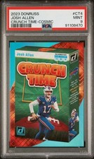 2023 Panini Donruss - Crunch Time Josh Allen #CT-4 Cosmic /100