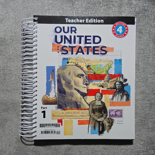Our United States: TEACHER'S EDITION 4th Edition - BJU Press - New - Foto 2 di 5