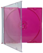 SLIM RED Color CD Jewel Cases Lot