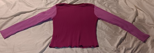 CHILDREN'S PLACE girls sweater long sleeve top. Size M 6/7 - Picture 3 of 5
