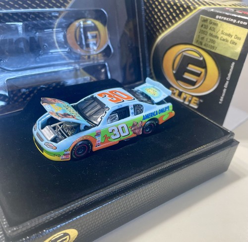 Jeff Green Elite 2002 #30 AOL/Scooby Doo Chevy Monte Carlo 1/64 Diecast - Picture 1 of 7