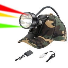 Coon Hunting Lights Headlamp for Coyotes Hog Predators, 10W Rechargeable IPX5