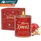 Christmas Jar Soy Aromatherapy Candle for Home Scented Holiday Decoration Gifts