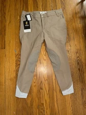 Tredstep Symphony Men’s Knee Patch Tan Breeches 40r