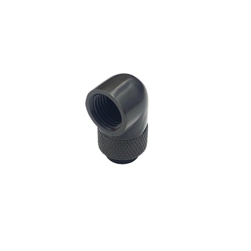 Black Tube Fitting Connector Adapter Durable For Computer PC Water Cooling - Zdjęcie 8 z 10