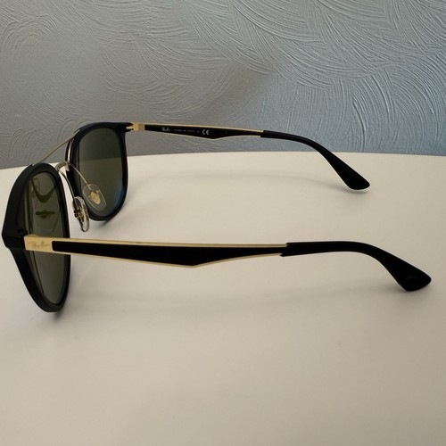 Ray-Ban Sunglasses RB 4285 Matte Black Blue 601-S/55 55[]20 145 3N - Picture 7 of 11
