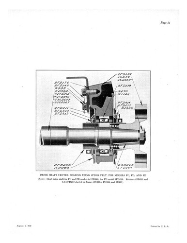 Reo Speed Wagon Parts Illustration Manual 1920 21 1922 1923 1924 1925 1926 1927 - Picture 6 of 7
