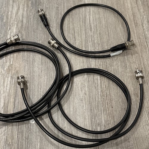 Menge 3: BNC-Stecker auf BNC-Stecker Antenne Spezialkabel, Koaxial RG58, 6 Fuß, 3 Fuß