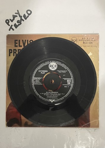 Elvis Presley - Elvis Presley - 7" Single Vinyl EP - UK Press RCX 104 - 1962 - Picture 4 of 4